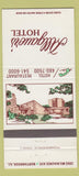 Matchbook Cover - Allgauer's Hotel Northbrook IL 30 Strike