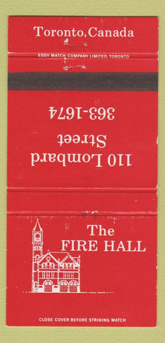 Matchbook Cover - Fire Hall Toronto ON WEAR 30 Strike