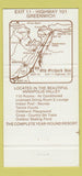 Matchbook Cover - Old Orchard Inn Wolfville NS 30 Strike