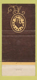 Matchbook Cover - The Buttery Ambassador Hotel Chicago IL 30 Strike