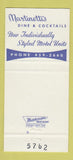Matchbook Cover - Martinetti's Restaurant Motel Crystal Lake IL 30 Strike