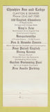 Matchbook Cover - Cheshire Inn Lodge St Louis MO 30 Strike