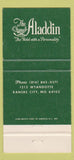 Matchbook Cover - S&H Green Stamps Aladdin Kansas City MO WEAR 30 Strike