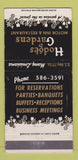 Matchbook Cover - Hodges Gardens Motor Inn Many LA 30 Strike