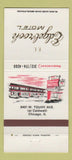Matchbook Cover - Edgebrook Motel Chicago IL 30 Strike