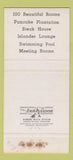 Matchbook Cover - Meridian Lodge Indianapolis IN WEAR 30 Strike