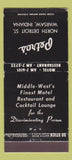 Matchbook Cover - Petro's Warsaw IN WEAR 30 Stick