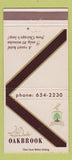 Matchbook Cover - The Drak Oakbrook IL 30 Strike