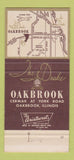 Matchbook Cover - The Drak Oakbrook IL 30 Strike