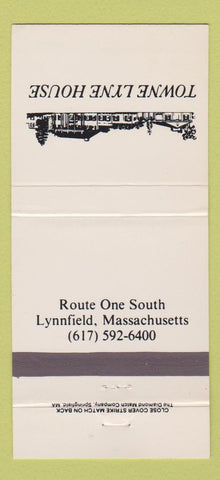 Matchbook Cover - Towne Lyne House Lynnfield MA 30 Strike
