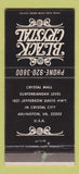 Matchbook Cover - Black Crystal Arlington VA 30 Strike