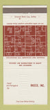Matchbook Cover - Basco Heat Exchangers Buffalo NY 30 Strike