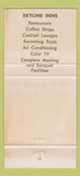 Matchbook Cover - Skyline Motor Inn New York City 30 Strike