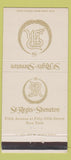 Matchbook Cover - ST Regis Hotel Sheraton New York City 30 Strike