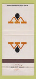 Matchbook Cover - Western Crude Oil Denver Colorado gas 30 Strike