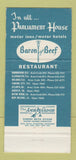 Matchbook Cover - Parliament House Atlanta GA WEAR 30 Strike