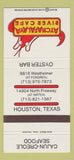 Matchbook Cover - Atchafalaya River Cafe Houston TX Cajun 30 Strike