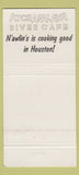 Matchbook Cover - Atchafalaya River Cafe Houston TX Cajun 30 Strike