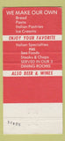 Matchbook Cover - Asti's Italian Restaurant Miami Beach FL 30 Strike