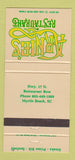 Matchbook Cover - Arnie's Restaurant Myrtle Beach SC 30 Strike