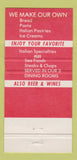 Matchbook Cover - Asti's Italian Restaurant Miami Beach FL 30 Strike