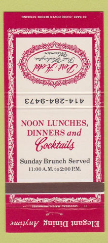 Matchbook Cover - Port Hotel Port Washington WI 30 Strike