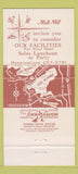 Matchbook Cover - Bill Louther's Nob Hill Madison WI 30 Strike