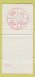 Matchbook Cover - Cabriolet Libertyville IL WEAR 30 Strike