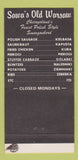 Matchbook Cover - Sawa's Old Warsaw Restaurant Broadview IL 30 Strike