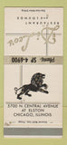 Matchbook Cover - Di Leo's Restaurant Chicago IL 30 Strike