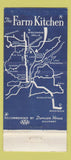 Matchbook Cover - Farm Kitchen Restaurant Baraboo WI 30 Stick