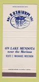 Matchbook Cover - Mariner's Inn Waunakee WI 30 Strike