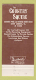 Matchbook Cover - Country Squire Seven Corners VA 30 Strike