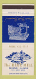 Matchbook Cover - Blue Mile Decatur IL 30 Strike