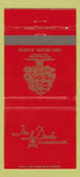 Matchbook Cover - Drake Hotel Oakbrook IL 30 Strike