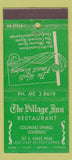 Matchbook Cover - Village Inn Colorado Springs 30 Stick