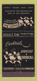 Matchbook Cover - Venzl's Restaurant Milwaukee WI 30 Stick