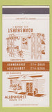 Matchbook Cover - Allenhurst Danvers IL 30 Strike