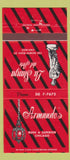 Matchbook Cover - Armando's Chicago IL 30 Strike