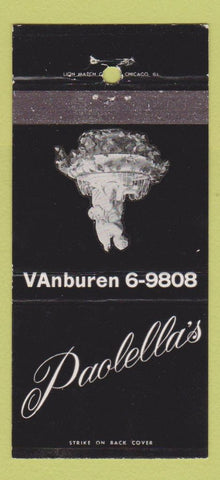 Matchbook Cover - Daolella's Chicago IL Italian 30 Strike