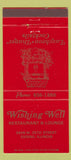 Matchbook Cover - Wishing Well Restaurant Cicero IL 30 Strike