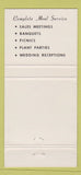 Matchbook Cover - Italian Village Flaming Hibachi Davenport IA 30 Strike