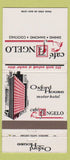 Matchbook Cover - Cafe Angelo Oxford House Chicago IL WEAR 30 Strike