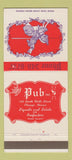 Matchbook Cover - King Arthur's Pub Chicago IL 30 Strike