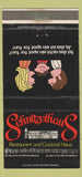 Matchbook Cover - Schnitzelhaus Restaurant German Milwaukee WI WEAR 30 Strike