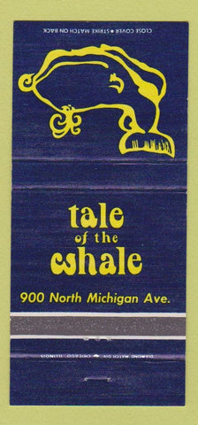 Matchbook Cover - Tale of the Whale Chicago IL 30 Strike