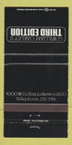 Matchbook Cover William Oakley Third Edition Lakewood Colorado Colfax 30 Strike