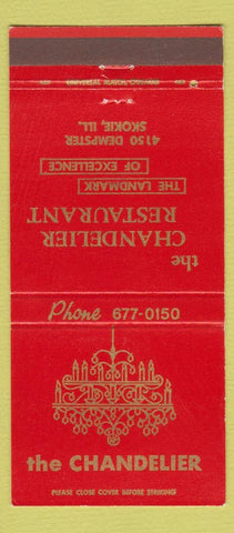 Matchbook Cover - Chandelier Skokie IL 30 Strike