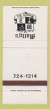 Matchbook Cover - Matty's Wayside Inn Glenview IL 30 Strike