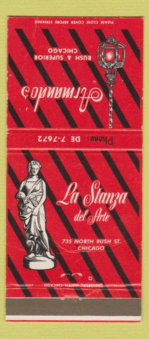 Matchbook Cover - Armando's Chicago IL CREASE 30 Strike